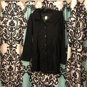 Black trench coat from simons